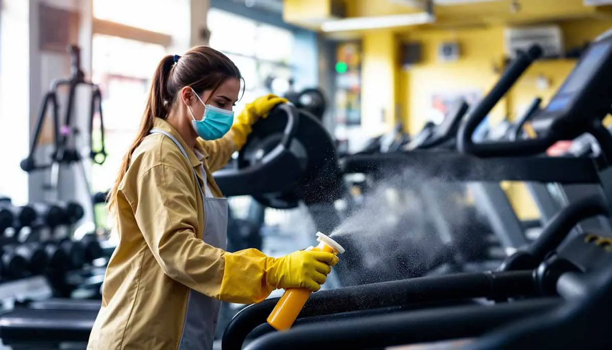 Fitnessstudio- & Hallenreinigung